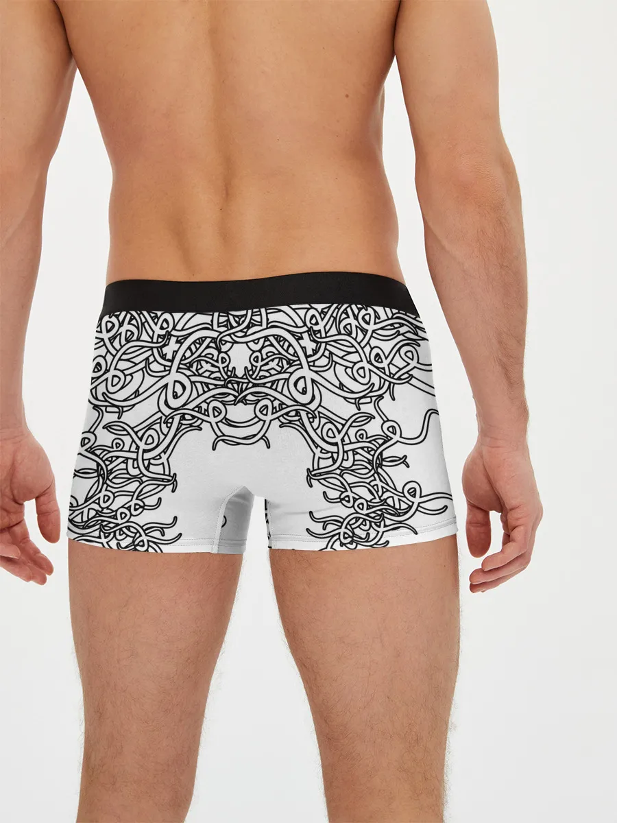 Мужские трусы боксеры / Фэнтези мотылёк