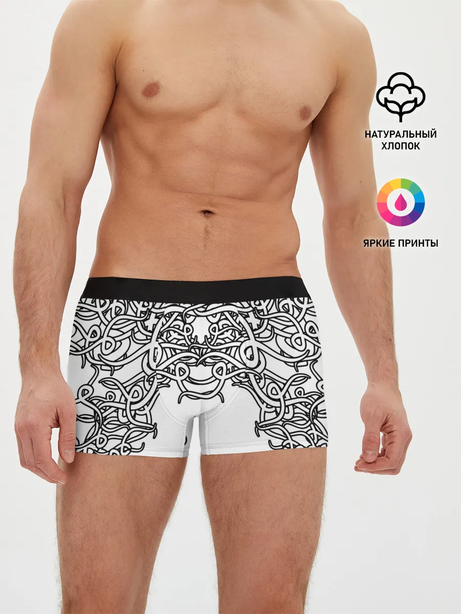 Мужские трусы боксеры / Фэнтези мотылёк