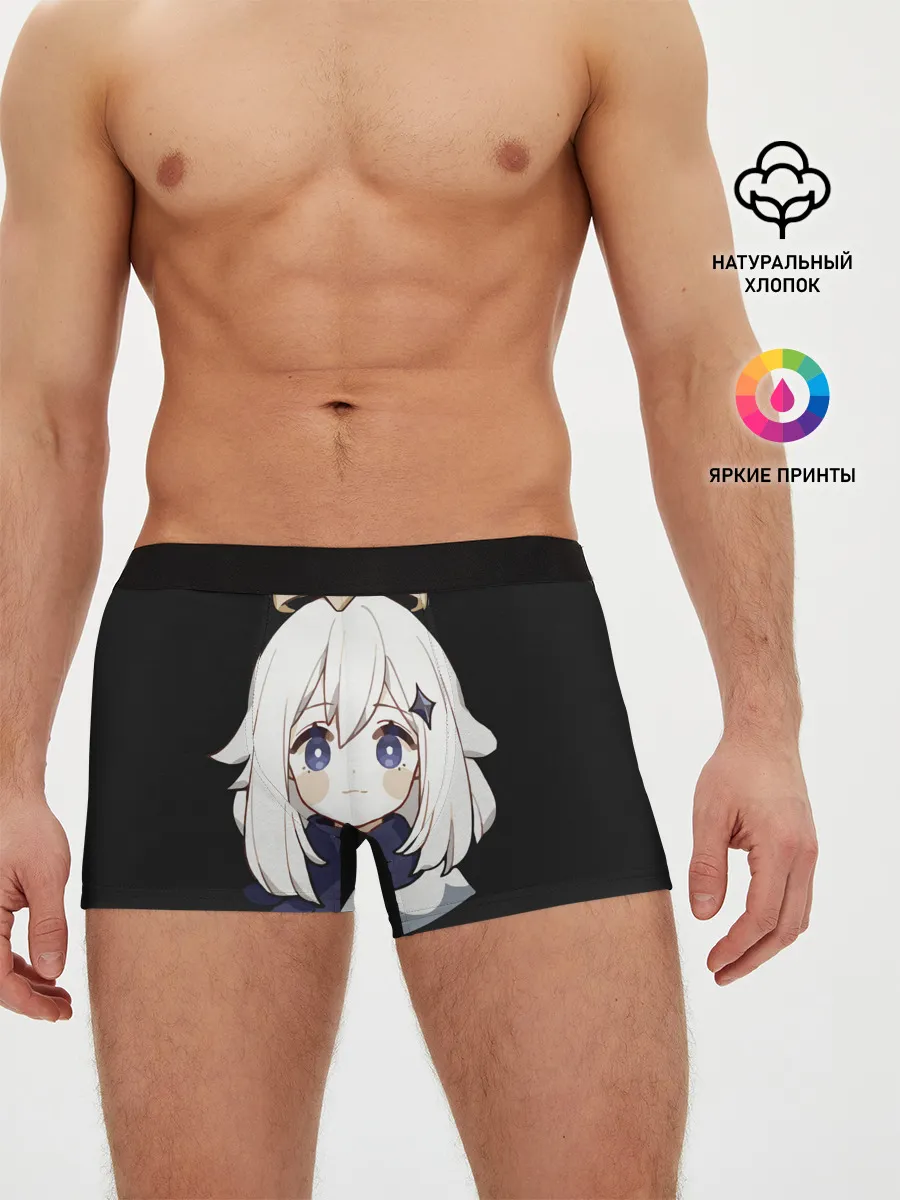 Мужские трусы боксеры / Genshin Impact Paimon