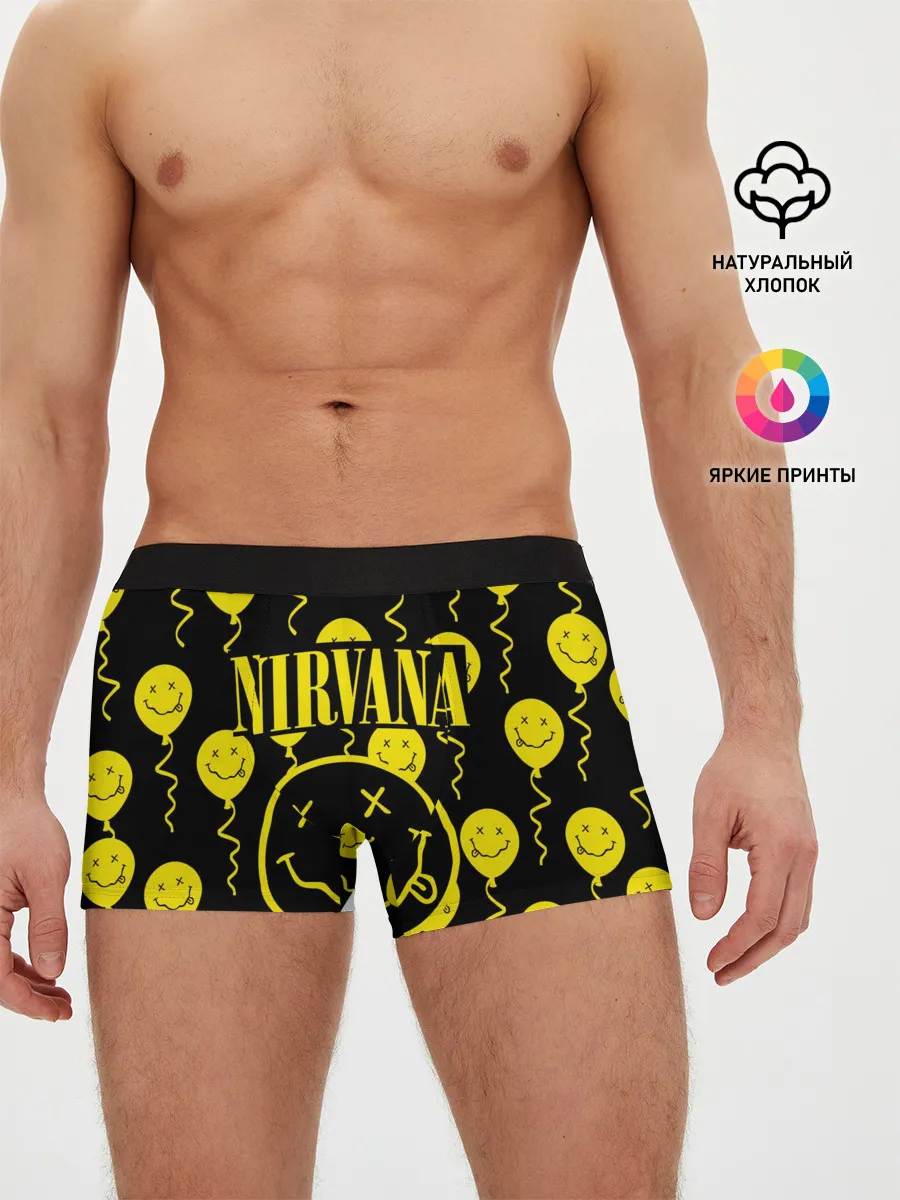 Мужские трусы боксеры / NIRVANA