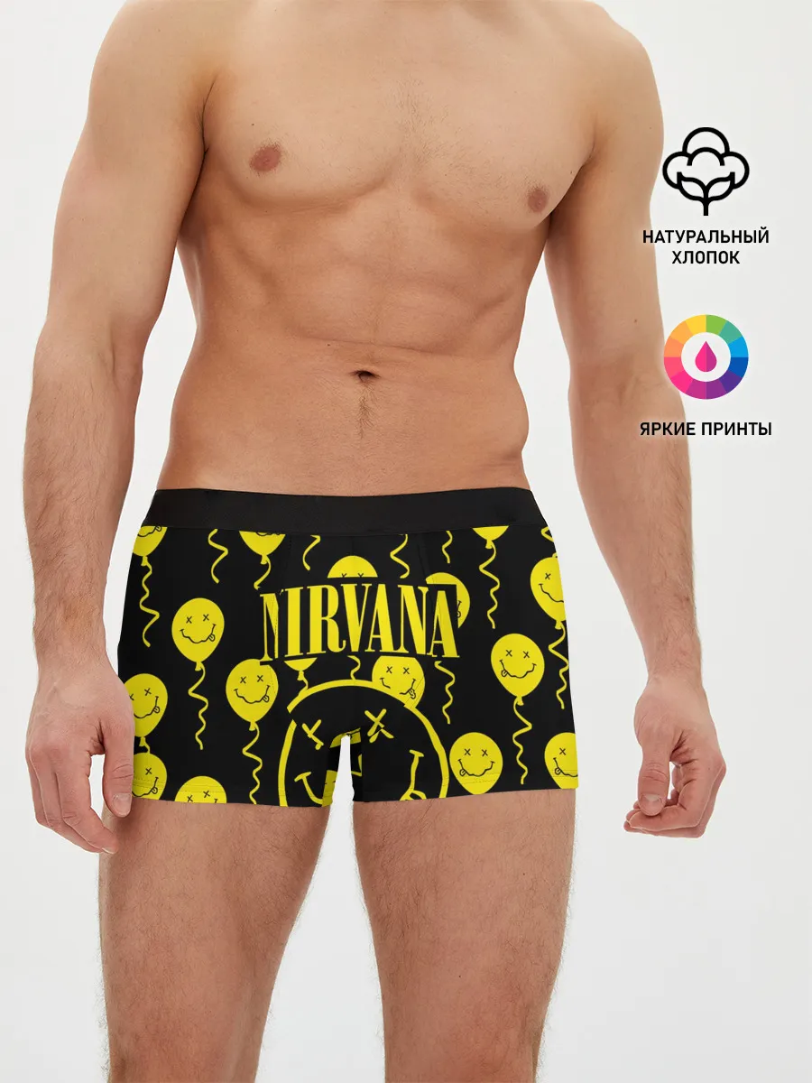 Мужские трусы боксеры / NIRVANA