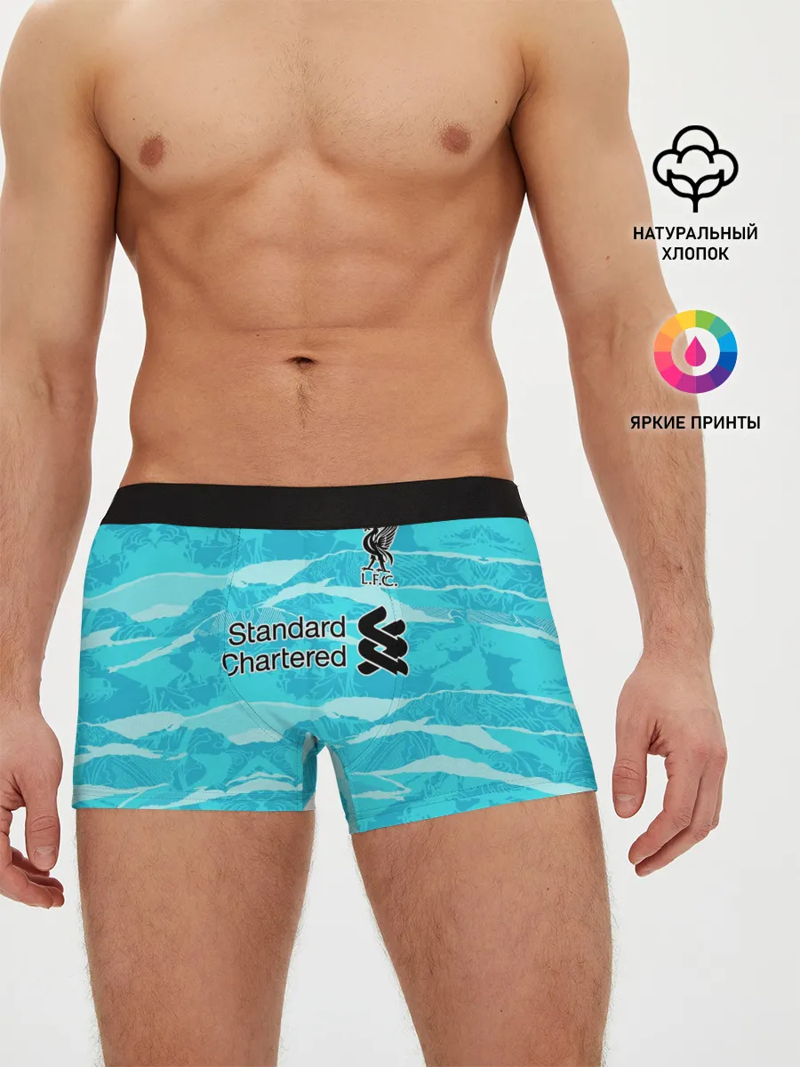 Мужские трусы боксеры / LIVERPOOL выездная сезон 20/21