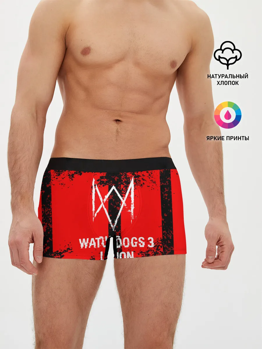 Мужские трусы боксеры / Watch Dogs: Legion.