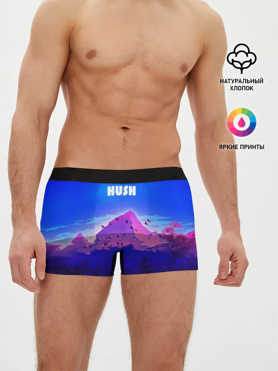 Мужские трусы боксеры / HUSH