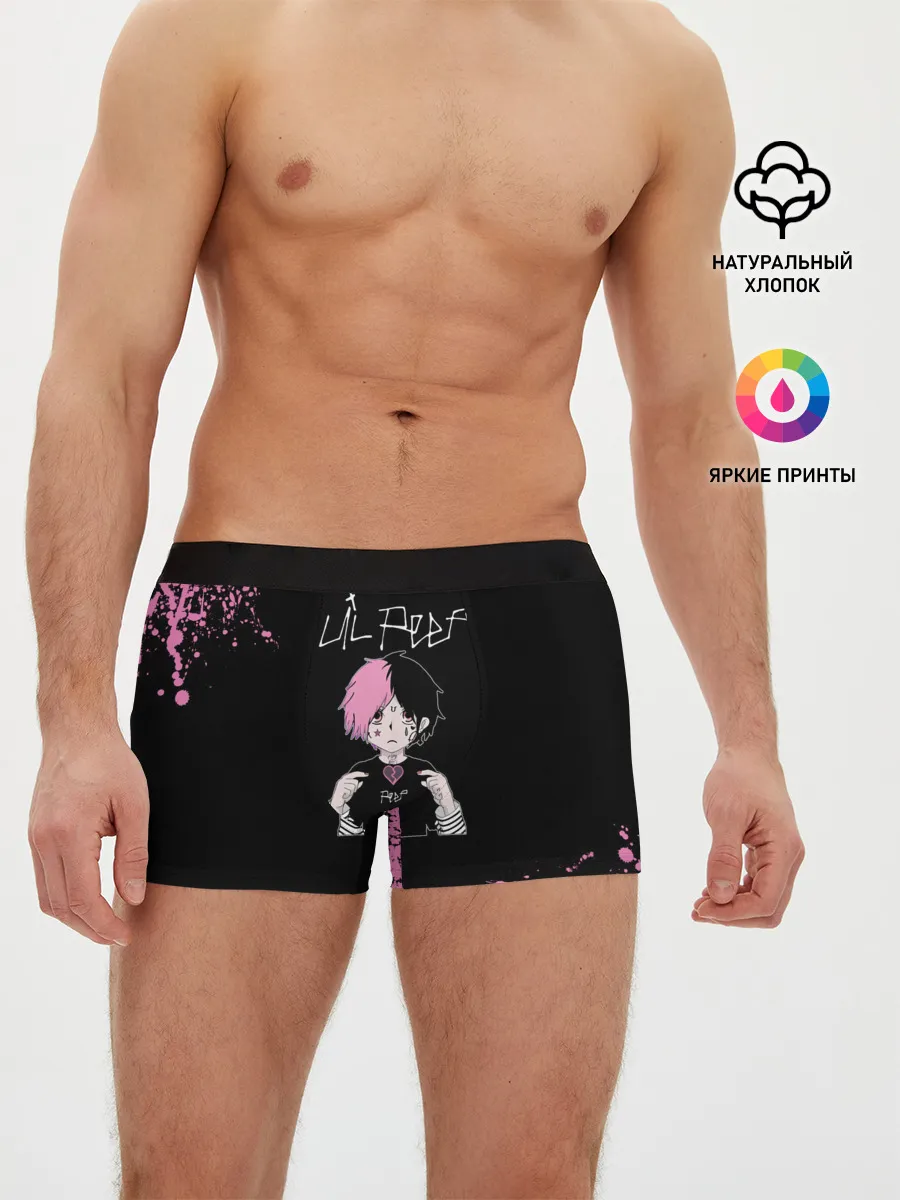 Мужские трусы боксеры / Лил Пип