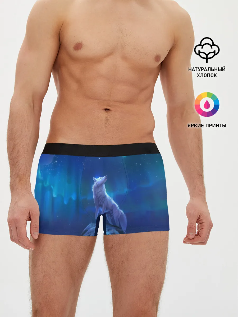 Мужские трусы боксеры / Одинокий Волк