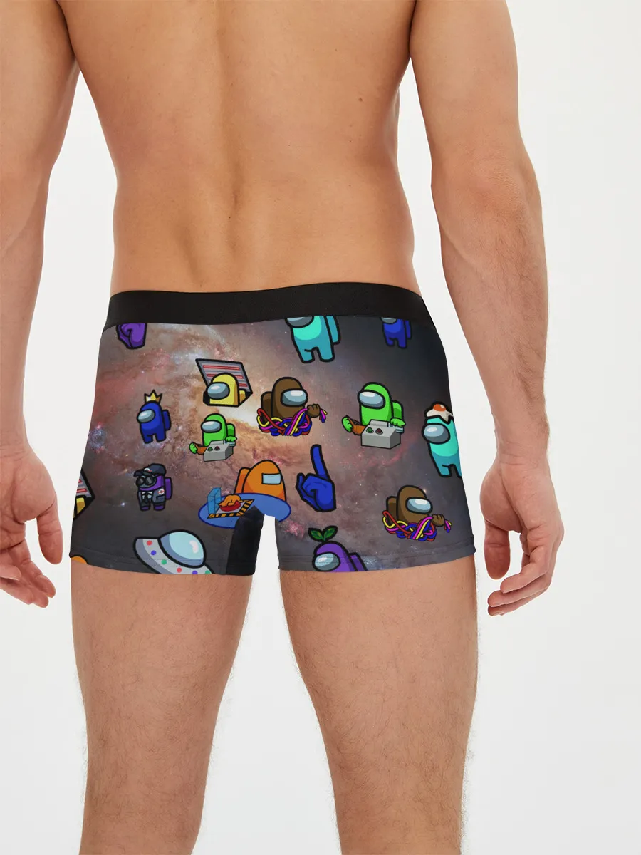 Мужские трусы боксеры / Among Us Чёрная дыра