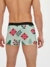 Мужские трусы боксеры / цветы, ягоды, листья