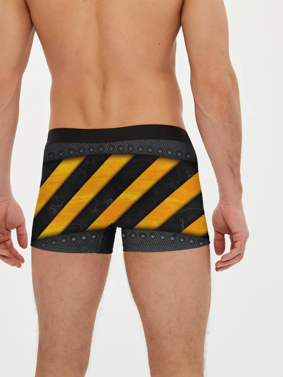 Мужские трусы боксеры / Металлическая преграда