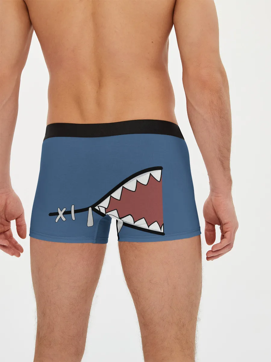 Мужские трусы боксеры / Акула gawr gura