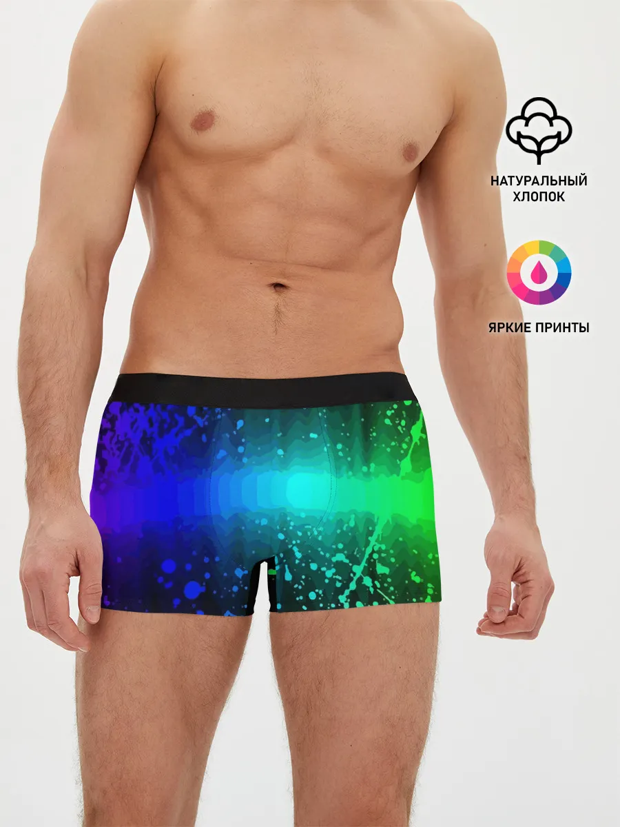 Мужские трусы боксеры / Neon