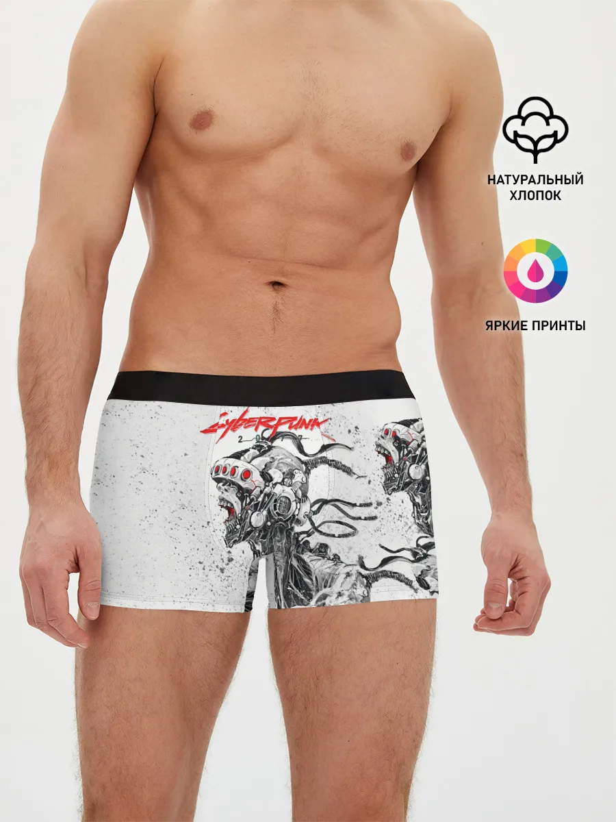 Мужские трусы боксеры / CYBERPUNK 2077