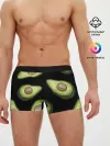 Мужские трусы боксеры / Авокадо