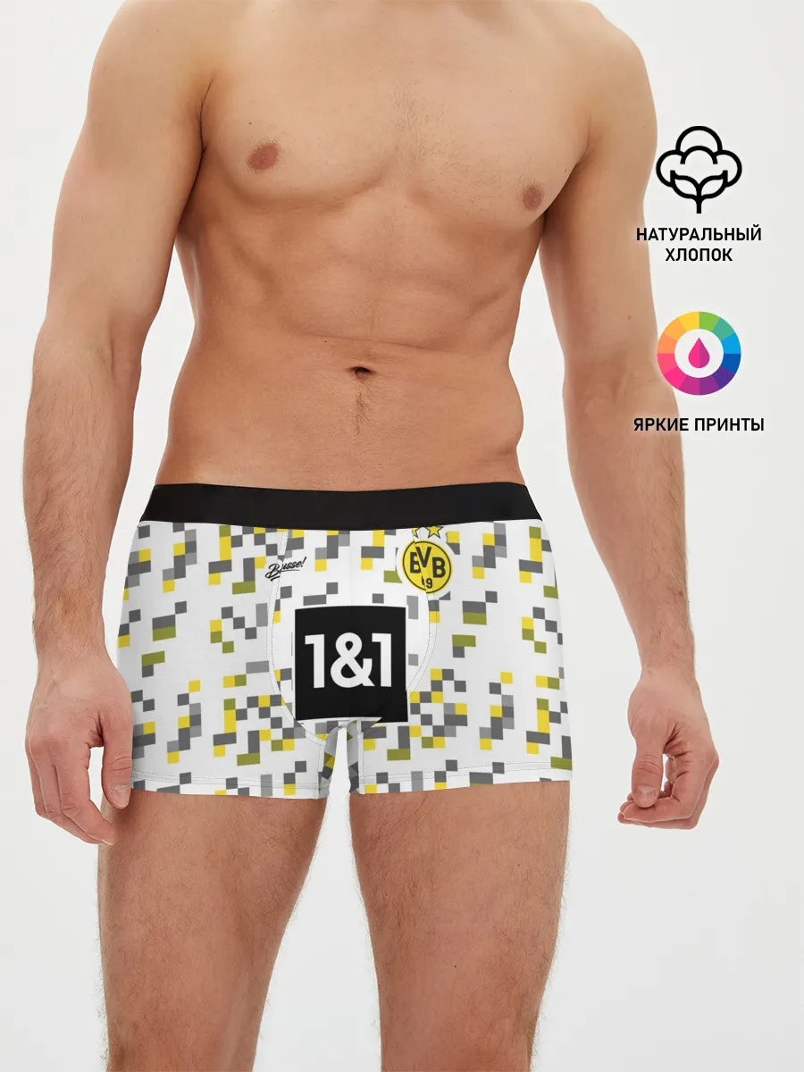 Мужские трусы боксеры / BORUSSIA резервная сезон 20/21