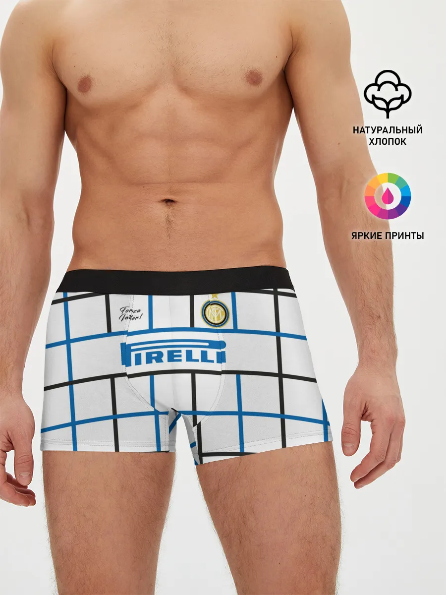 Мужские трусы боксеры / INTER выездная 20/21