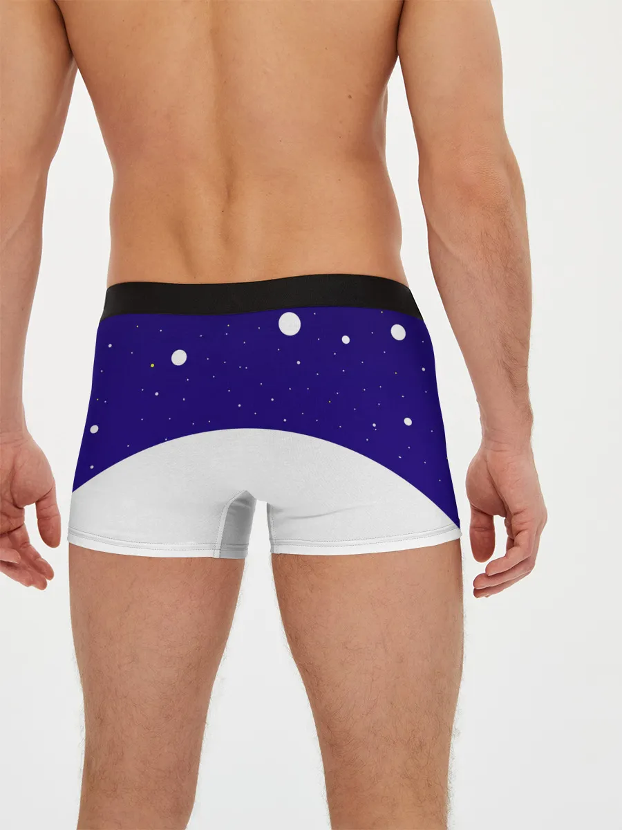 Мужские трусы боксеры / Зимний AMONG US