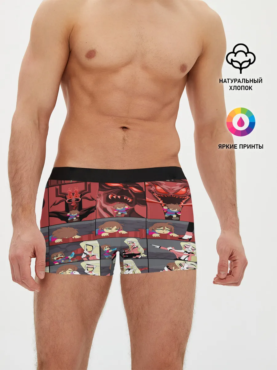 Мужские трусы боксеры / Отель Хазбин