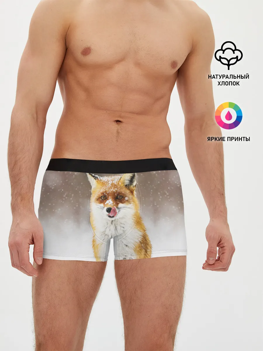 Мужские трусы боксеры / Лиса