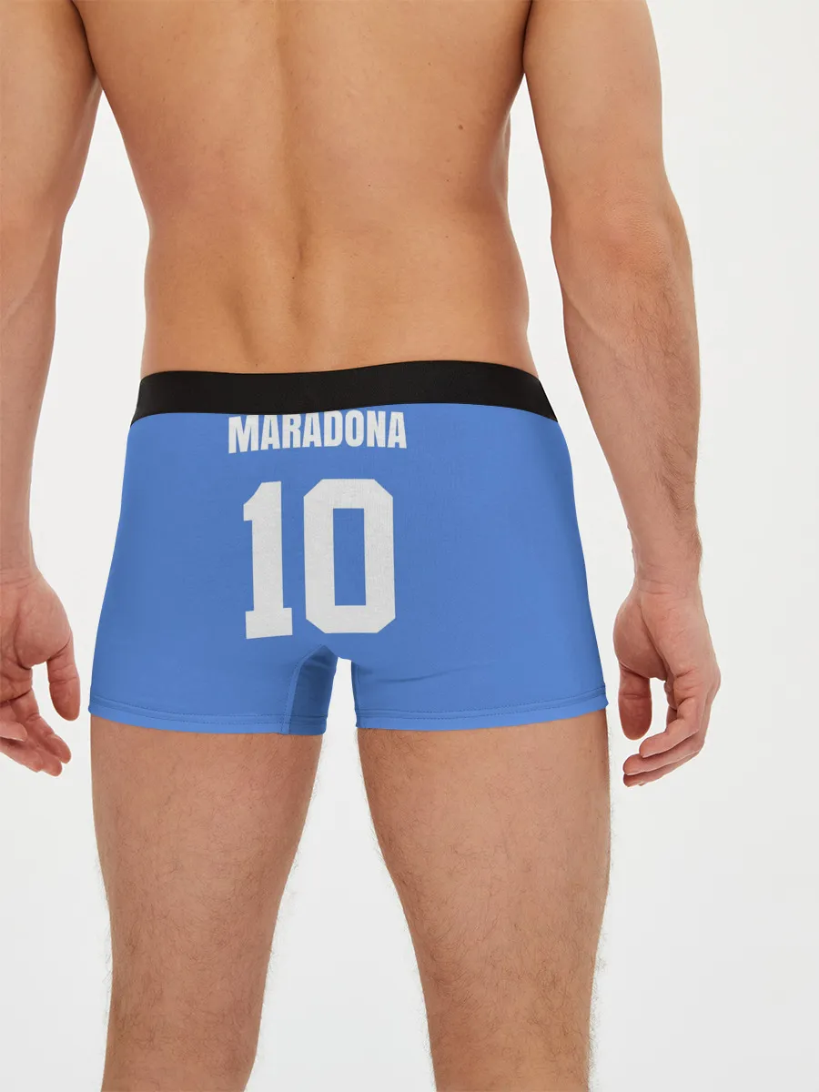 Мужские трусы боксеры / Диего Марадона Наполи