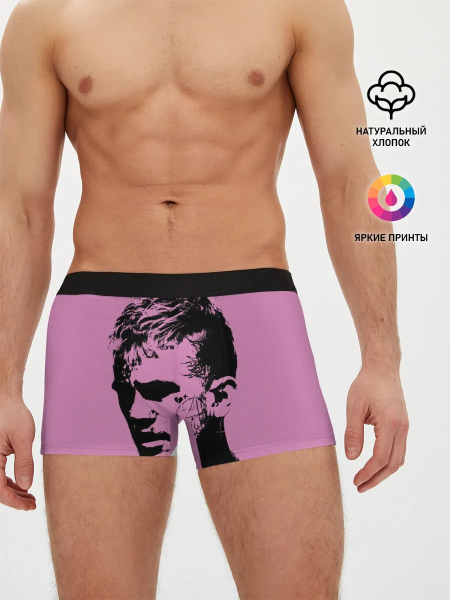 Мужские трусы боксеры / Lil peep