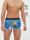Мужские трусы боксеры / Новогодний Манкрафт