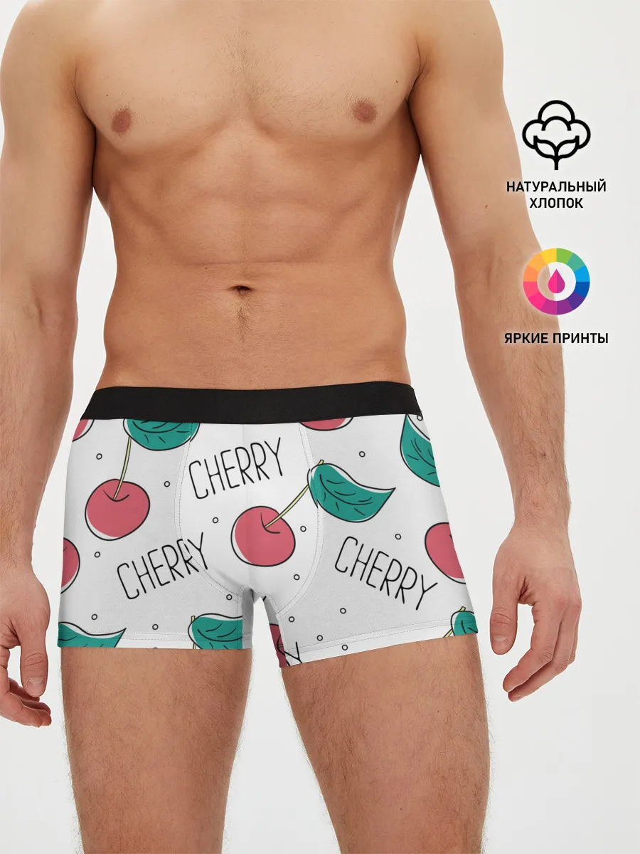 Мужские трусы боксеры / Вишенки Cherry