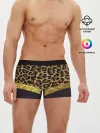 Мужские трусы боксеры / Леопардовый принт