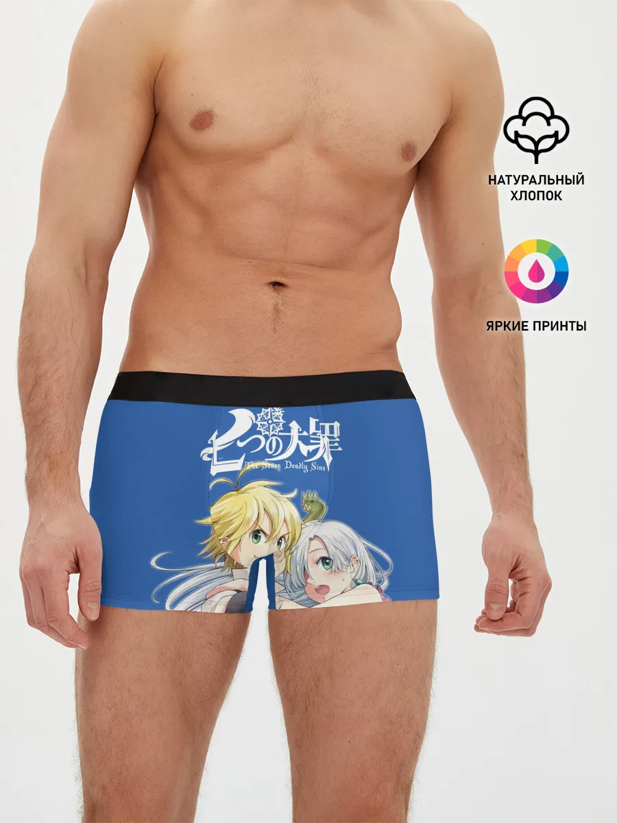 Мужские трусы боксеры / Мелиодас и Элизабет