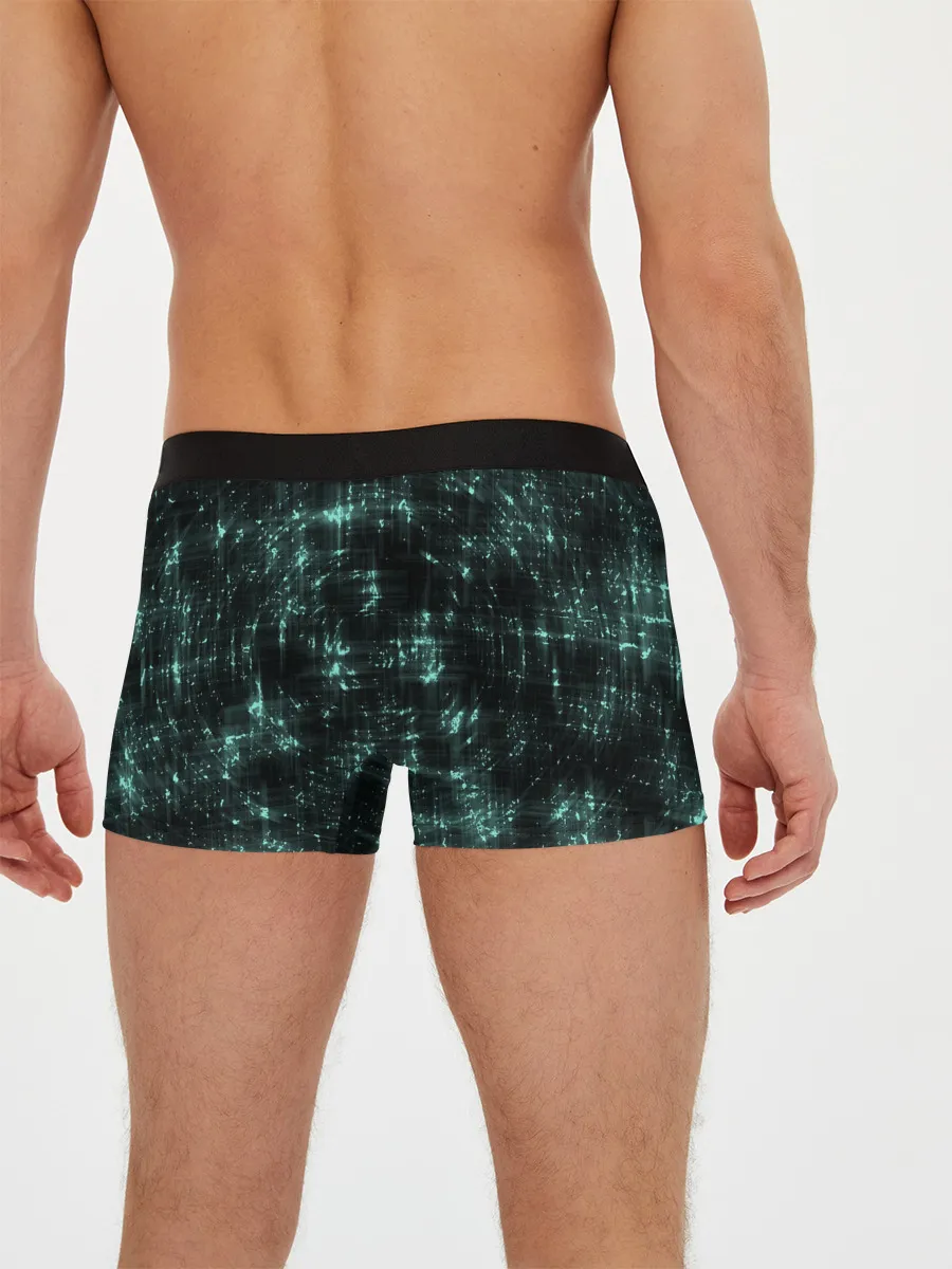 Мужские трусы боксеры / AMONG US - С РОЖКАМИ