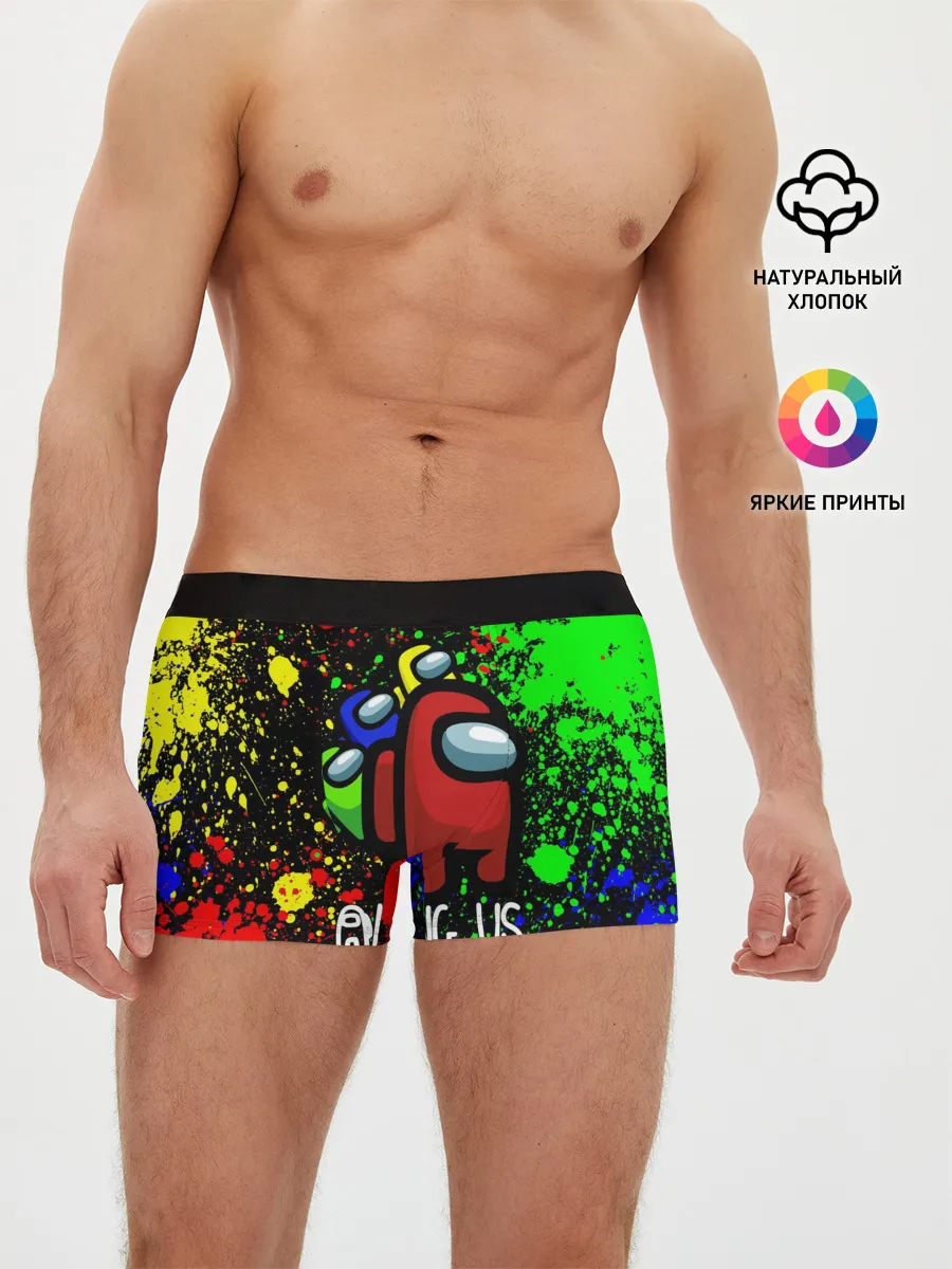 Мужские трусы боксеры / AMONG US