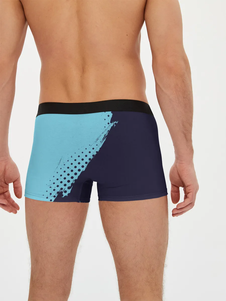 Мужские трусы боксеры / AMONG US - Черный Котик