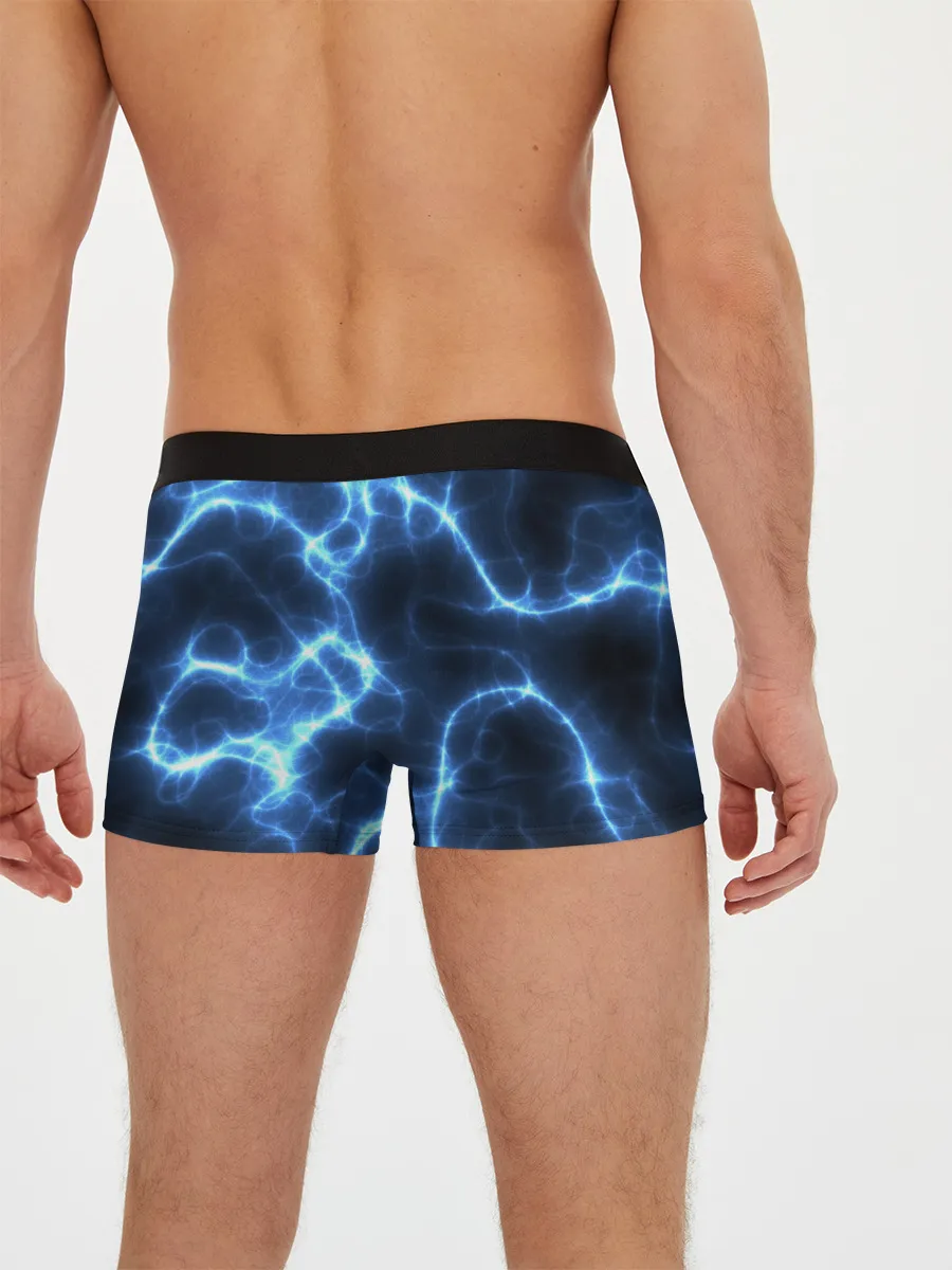 Мужские трусы боксеры / Электро