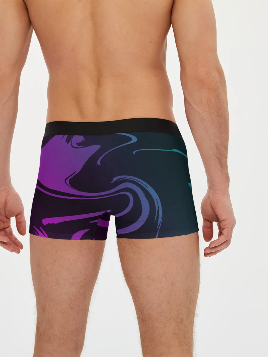 Мужские трусы боксеры / Робот полицейский