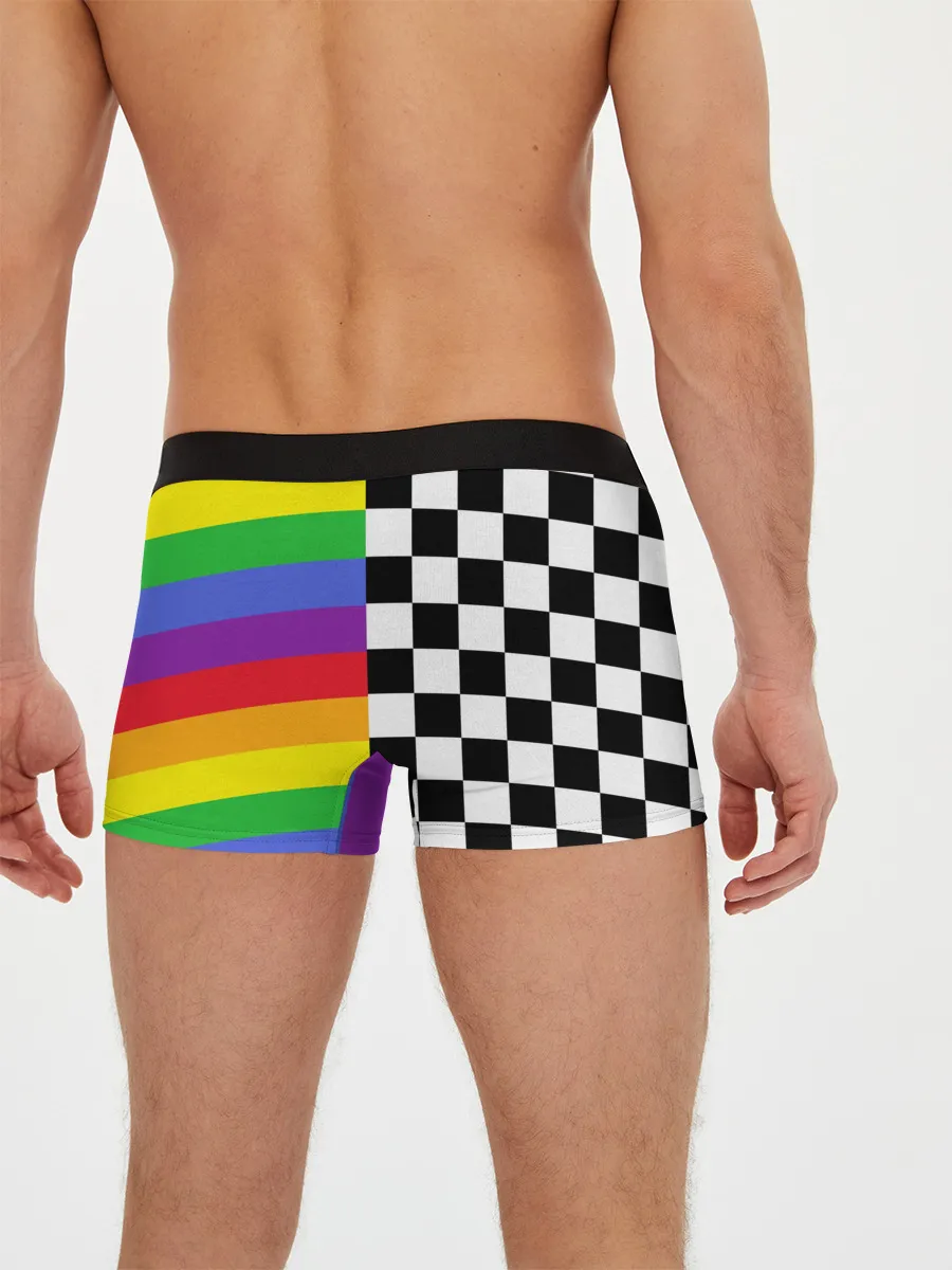 Мужские трусы боксеры / Rainbow