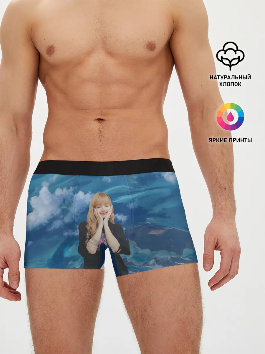 Мужские трусы боксеры / LISA BLACKPINK