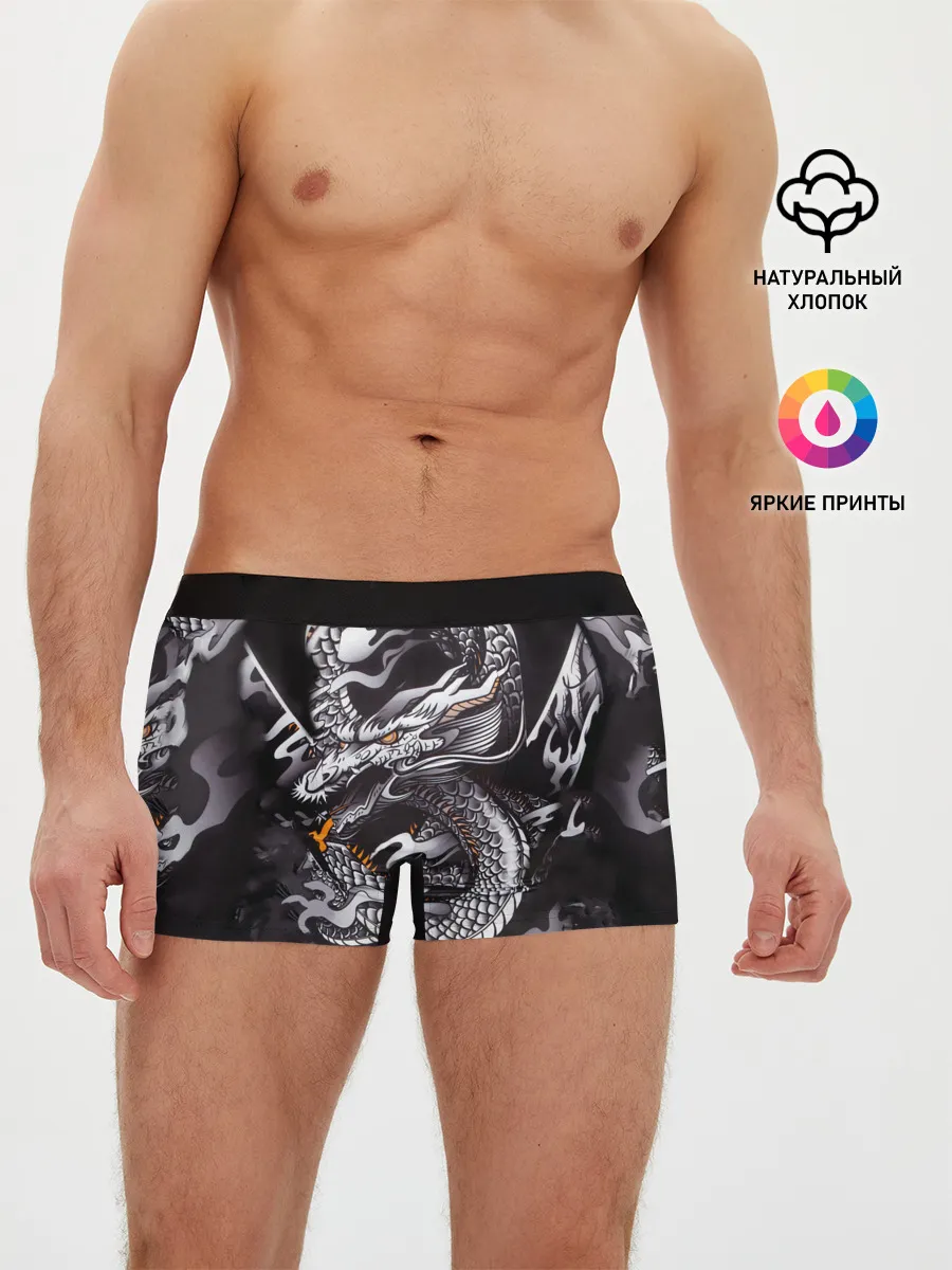 Мужские трусы боксеры / Самурай