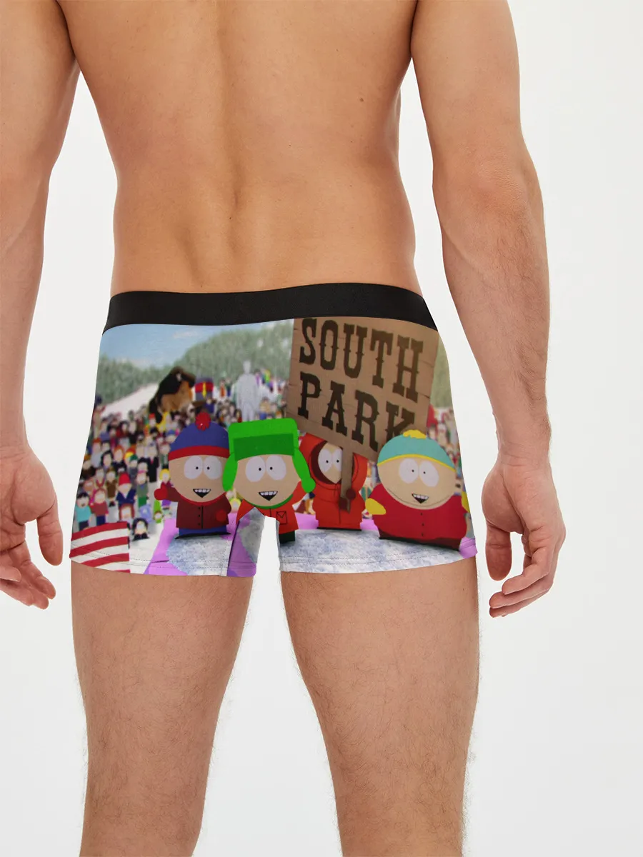 Мужские трусы боксеры / Южный Парк / South Park .
