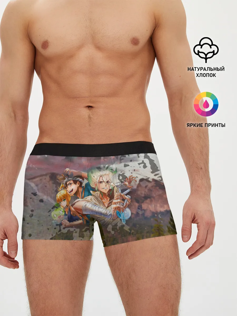 Мужские трусы боксеры / Доктор Стоун