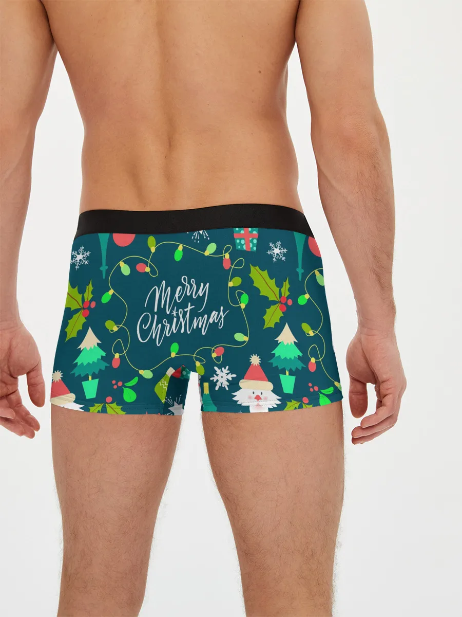 Мужские трусы боксеры / Merry Christmas