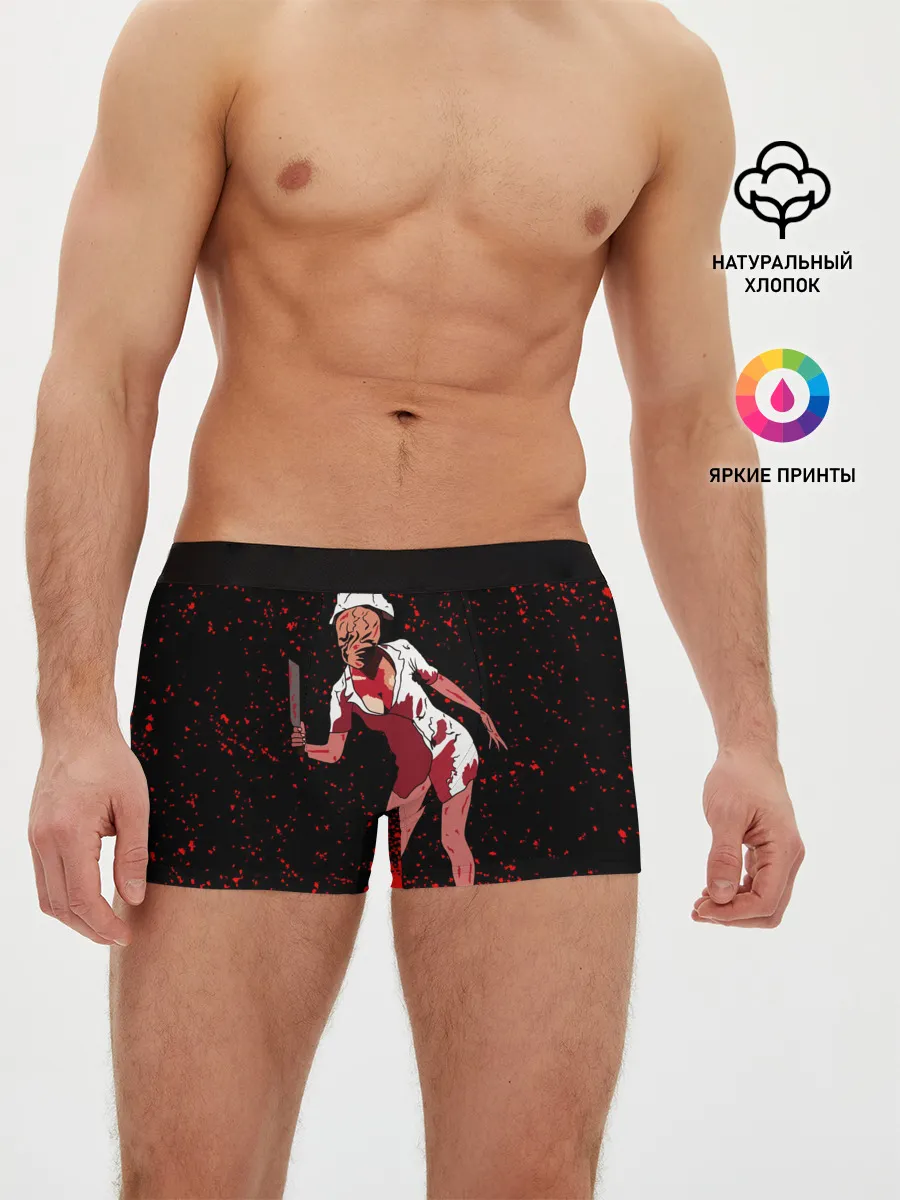 Мужские трусы боксеры / Silent Hill