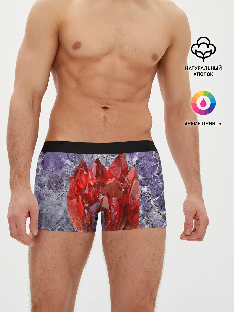 Мужские трусы боксеры / Роза инков