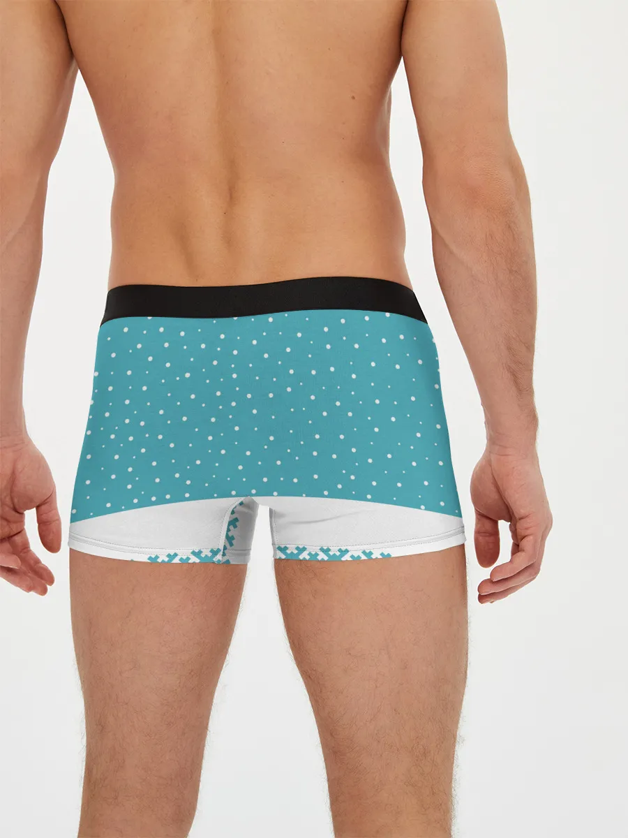 Мужские трусы боксеры / Иди, обниму! - Рудольф