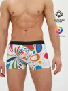 Мужские трусы боксеры / Яркие краски