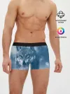 Мужские трусы боксеры / Красивый волк