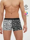Мужские трусы боксеры / Снежинки