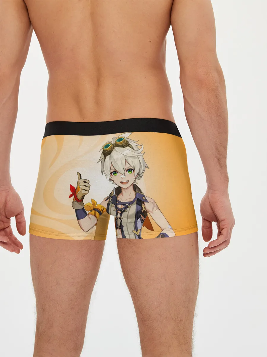 Мужские трусы боксеры / GENSHIN IMPACT, БЕННЕТ