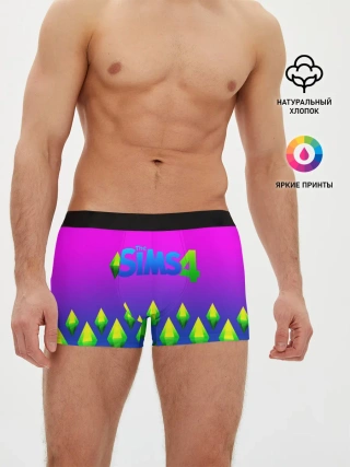 Мужские трусы боксеры / THE SIMS 4