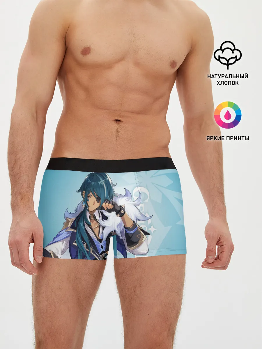 Мужские трусы боксеры / GENSHIN IMPACT, КЭЙА