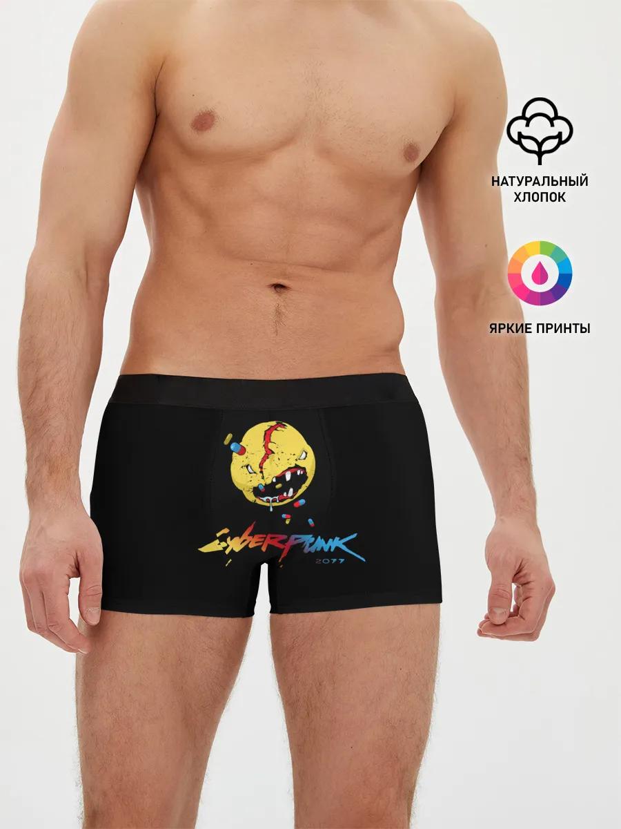 Мужские трусы боксеры / Cyberpunk 2077