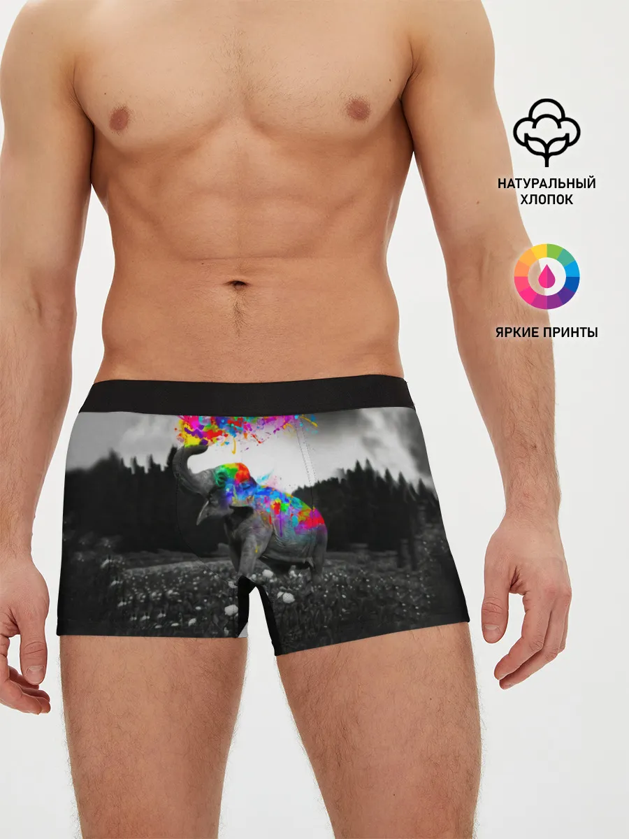 Мужские трусы боксеры / Слон